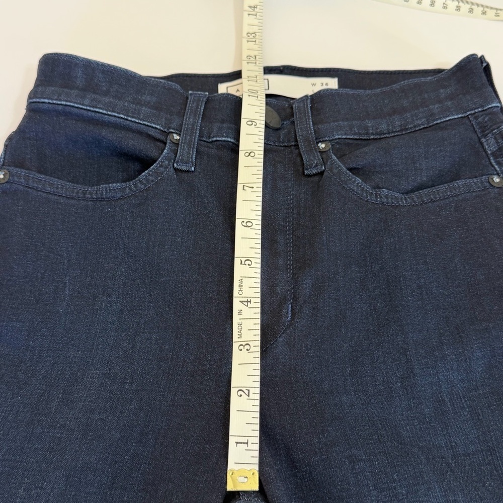 AYR Women's The Hi-Rise Skinny Dark Blue Jeans Size 26x26 - Picture 10 of 11